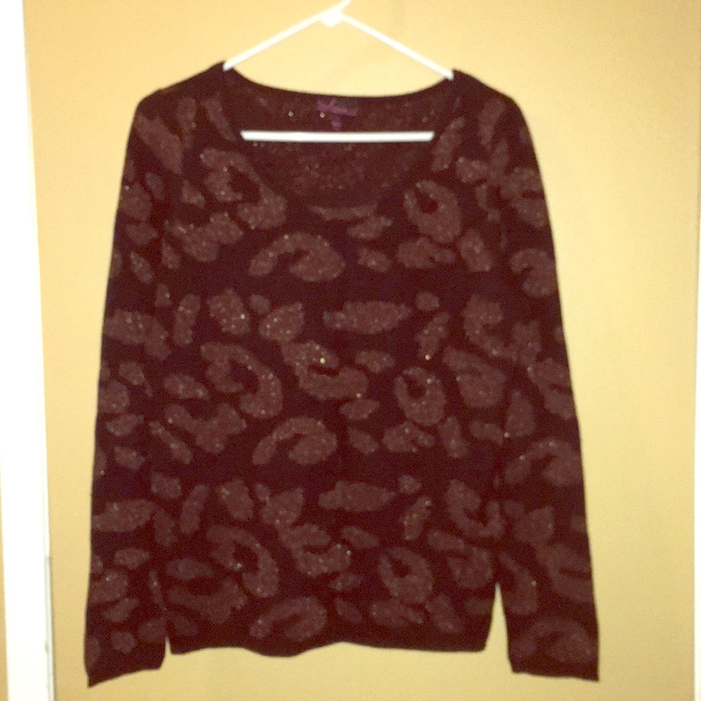 Leopard Print Sweater